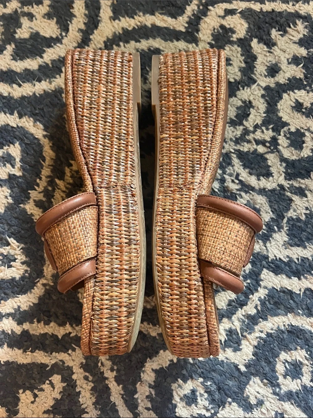 👡 Sam Edelman “Pauleena” Brown Woven Espadrille Sandal 🌞